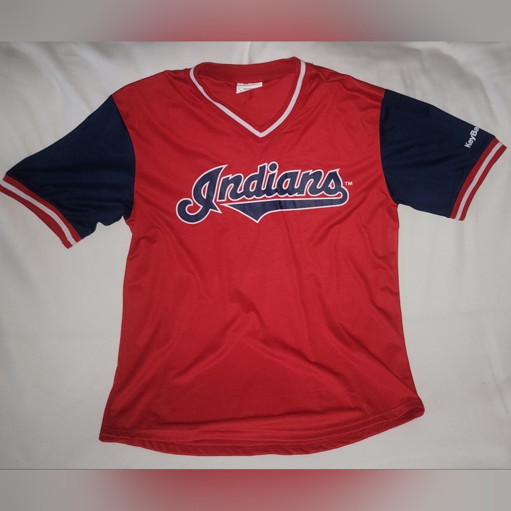 Cleveland Indians Mr.Smile SGA  sz XL
